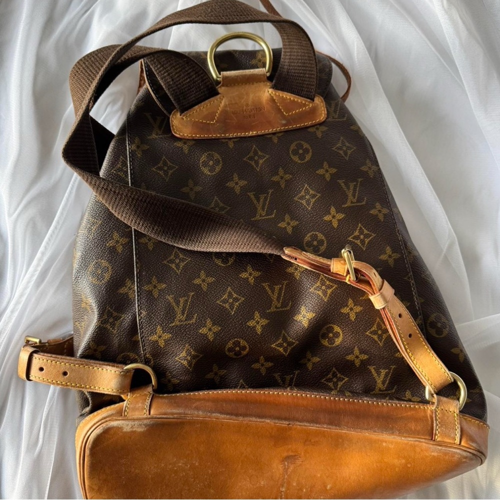 Louis Vuitton Brown Monogram Backpack - Picture 2 of 6